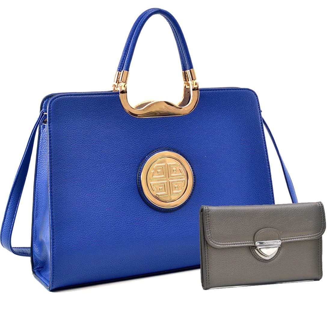 A Briefcase for the Modern Woman (4 Awesome Ideas Under $50) 2 Bright blue box bag big enough for a laptop