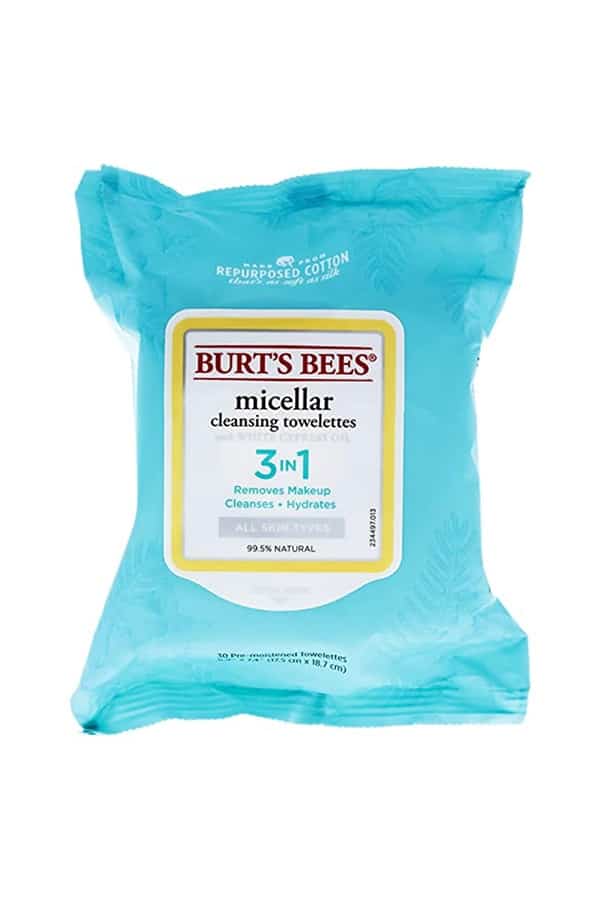 Burt's bees micellar cleansing towelettes 