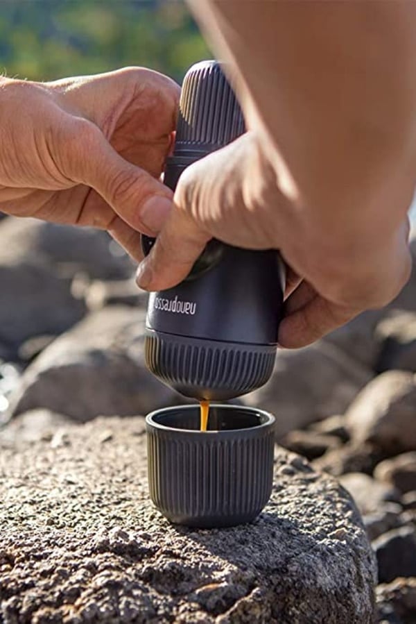 Nanopresser portable espresso maker 