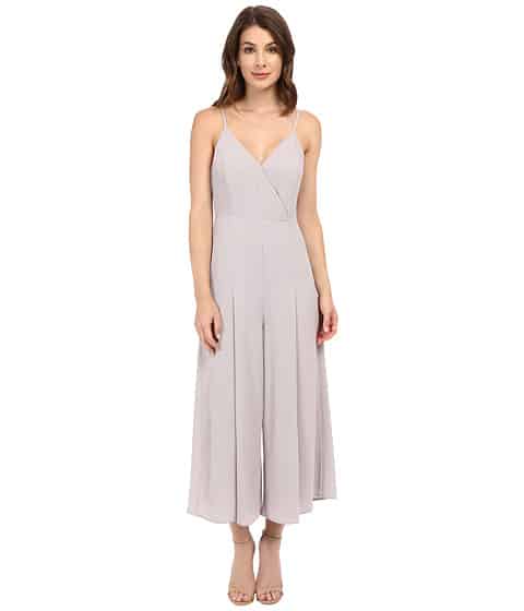 Beige jumpsuit dress