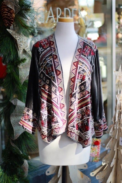 Alpharetta Shopping Guide: Explore Georgia's Retail Destination 9 alpharetta shopping guide - la bella maison - scarf on mannequin