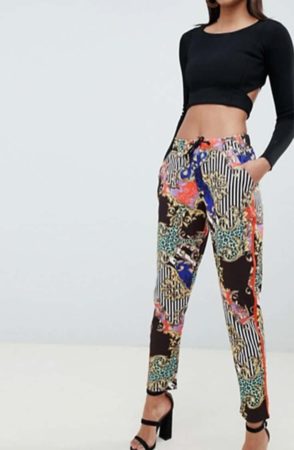patterned joggers