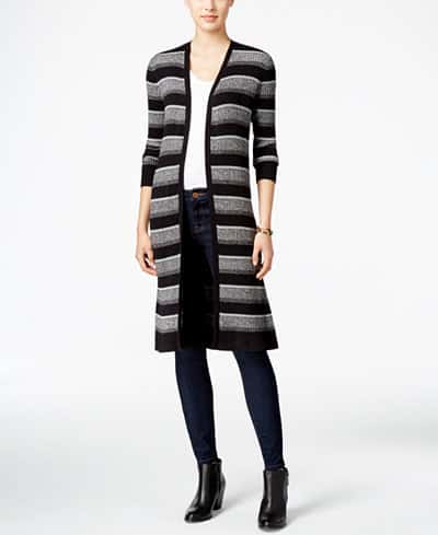 what to wear to jury duty - ribbed duster