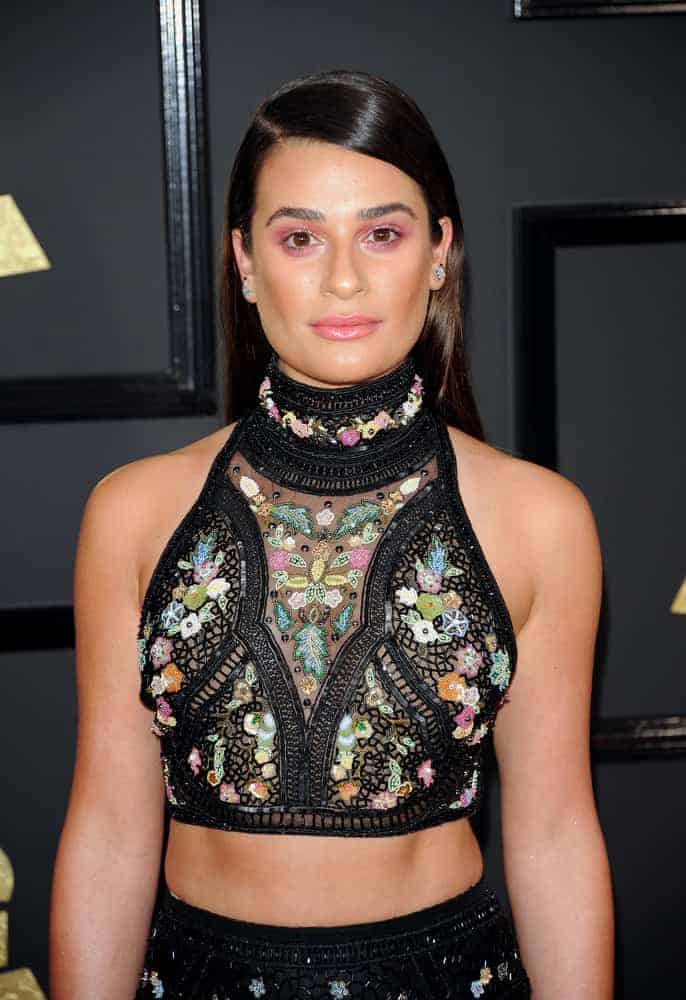 Lea Michele - Beauty looks we love from the 2017 Grammys
