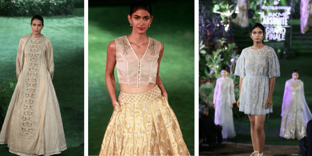 lakme fashion week - anita dongre collection