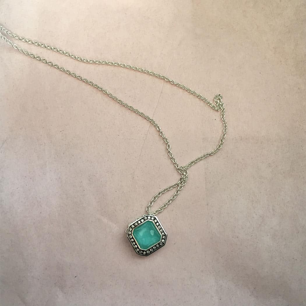 Ippolita Turquoise Stella Pendant Necklace, $695 Retail Value