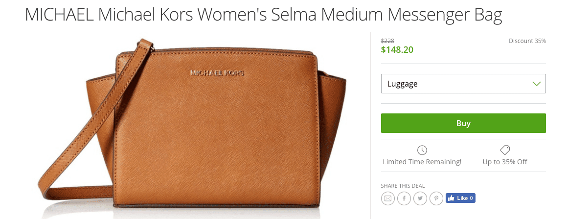 michael kors groupon