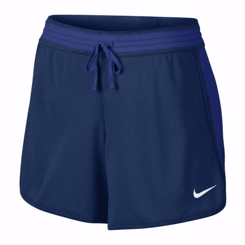 Navy blue athletic shorts from Nike