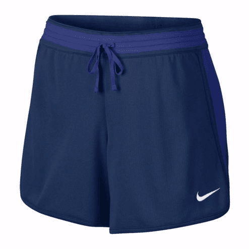 How to: Shorts for women over 50 3 Navy blue athletic shorts from Nike