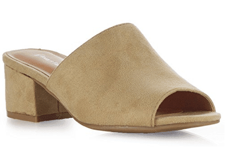 Suede mules for women over 70
