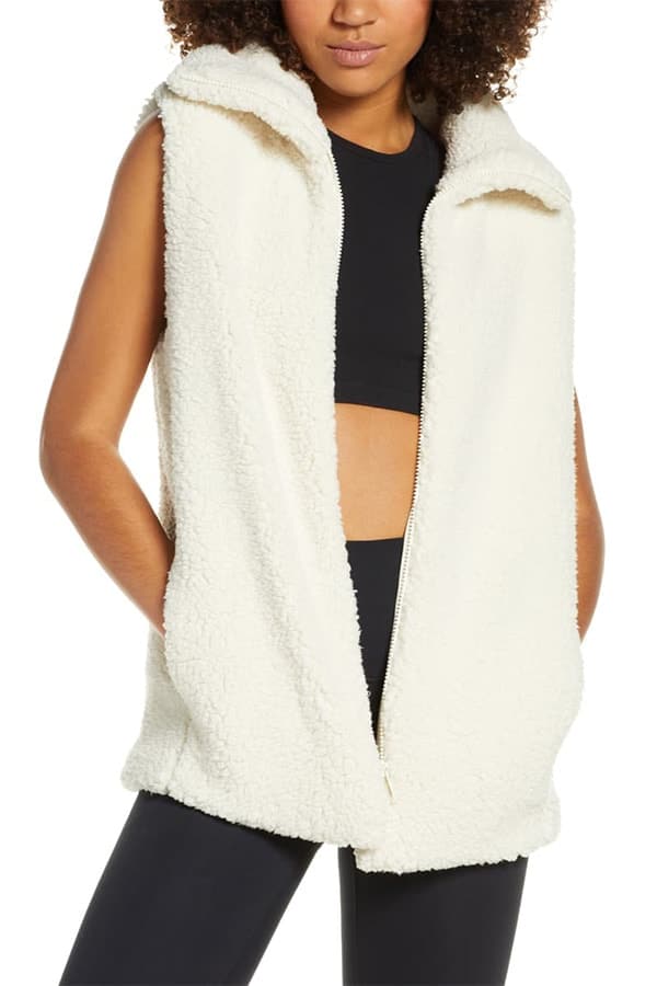 Fleece vest from Nordstrom Anniversary Sale