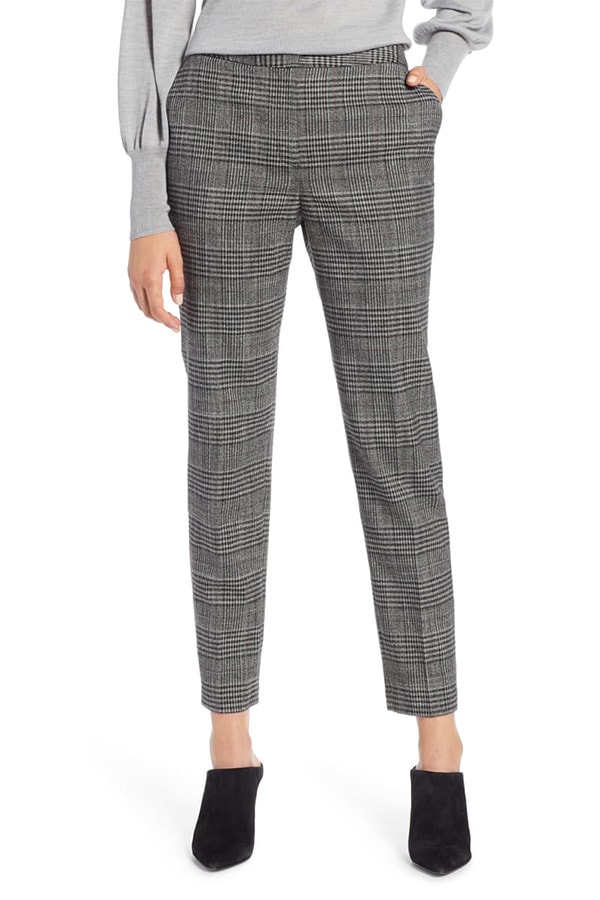 Plaid skinny pants from Nordstrom Anniversary Sale