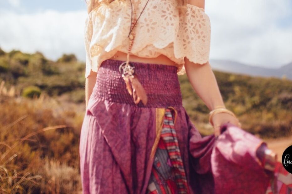 how to style a peasant skirt