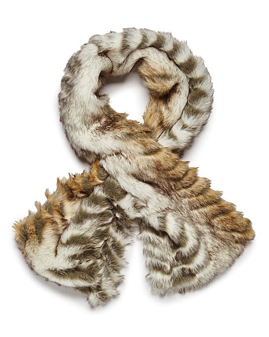 Textured fur stole, inspired fashion by Game of Thrones