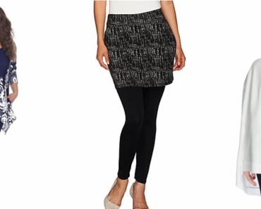 Examples of how to wear leggings as pants when you're over 50