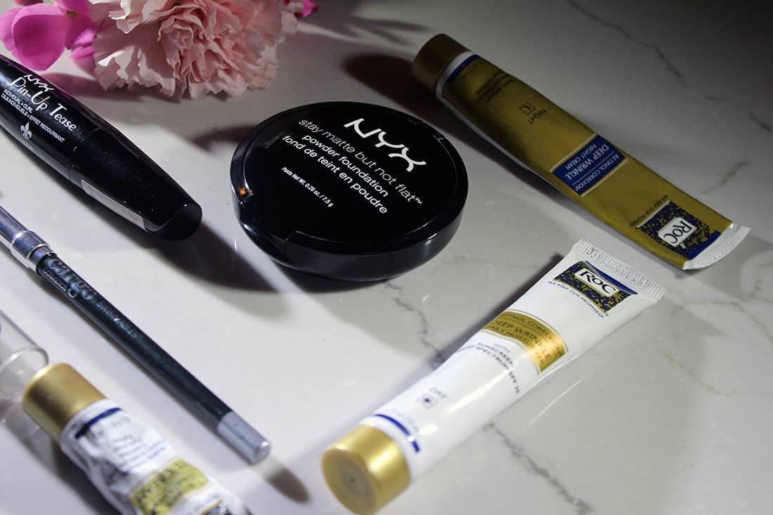 Drugstore beauty products