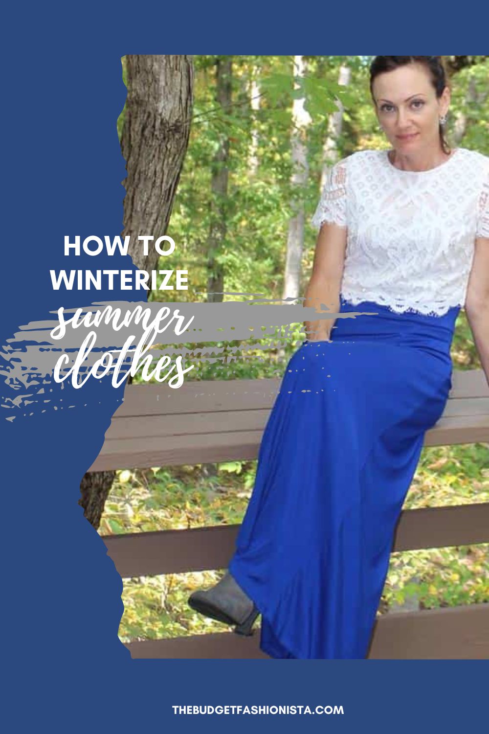 How to winterize summer clothes.
