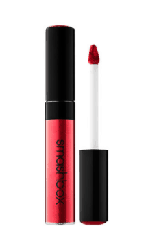 Ruby red lip gloss 