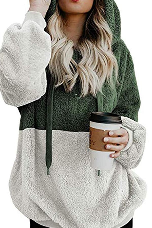 Fuzzy sweatshirt