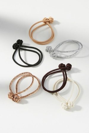 Top knot hair ties to put your hair back at the gym
