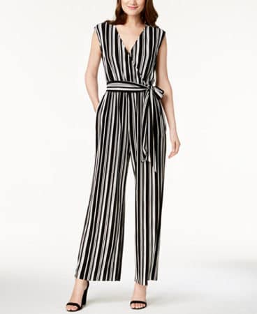 Striped jumpsuit