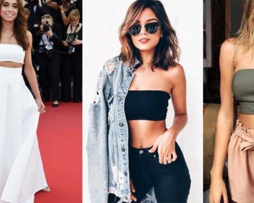 Bandeau tops outfits