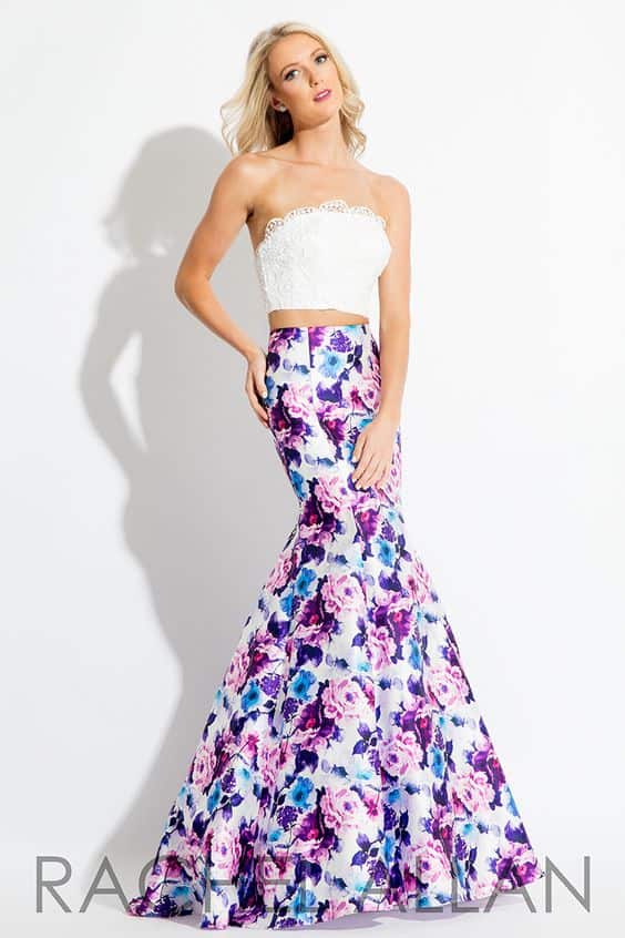 Formal bandeau top outfit
