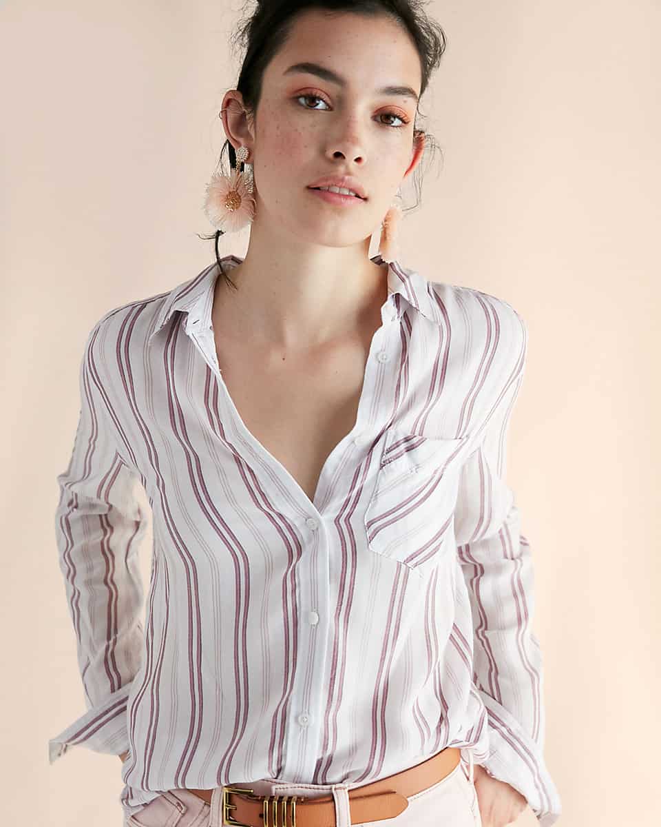 How to Mix Stripes Like a Sartorial Champ 8 striped shirt express