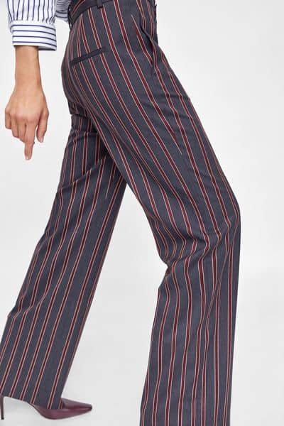 How to Mix Stripes Like a Sartorial Champ 7 Striped pants from Zara