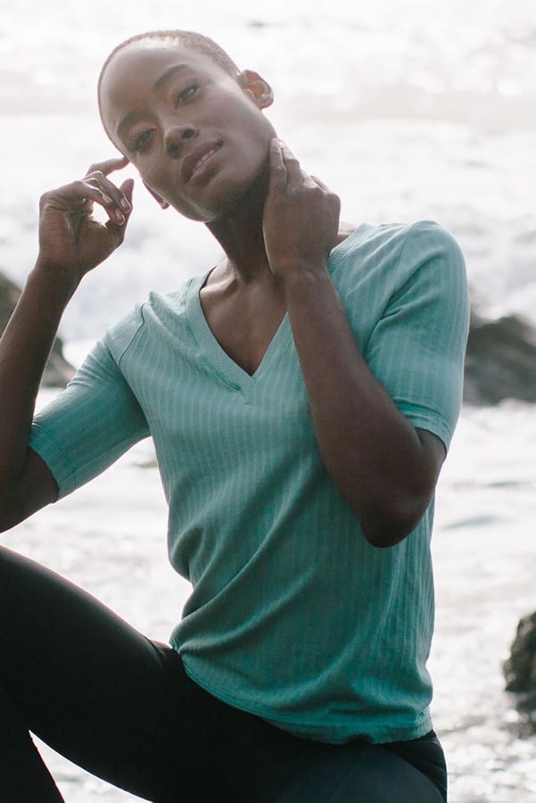 Green v neck from Epoque Evolution 