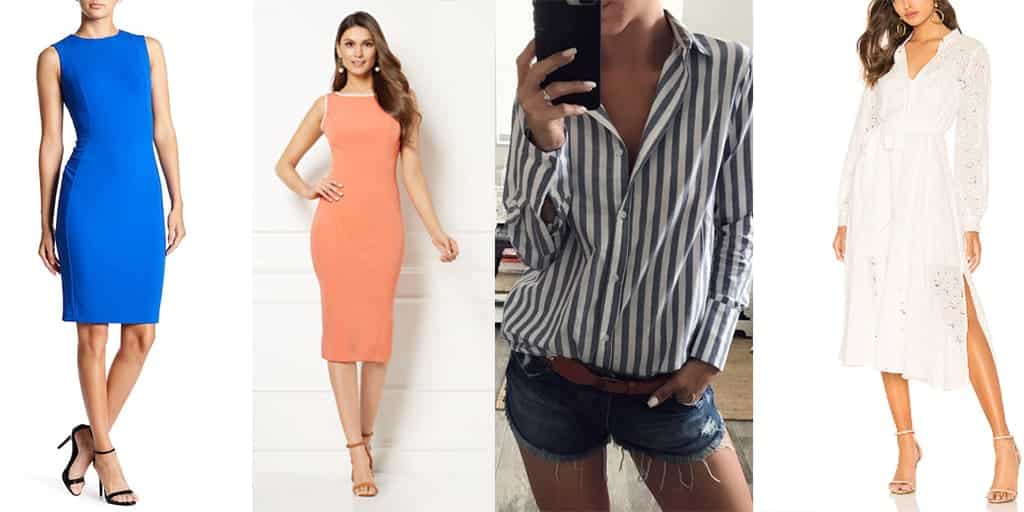 Collage of Duchess of Sussex Inspired Outfits