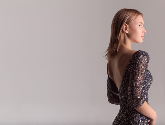sequin snakeskin dress