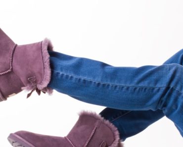 Purple UGG boots
