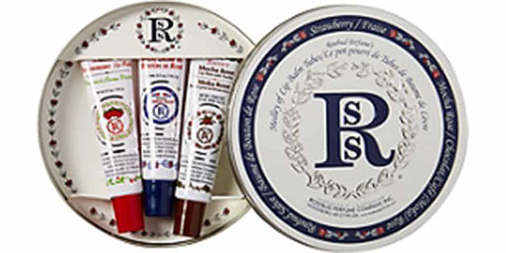 Rosebud lip balm trio