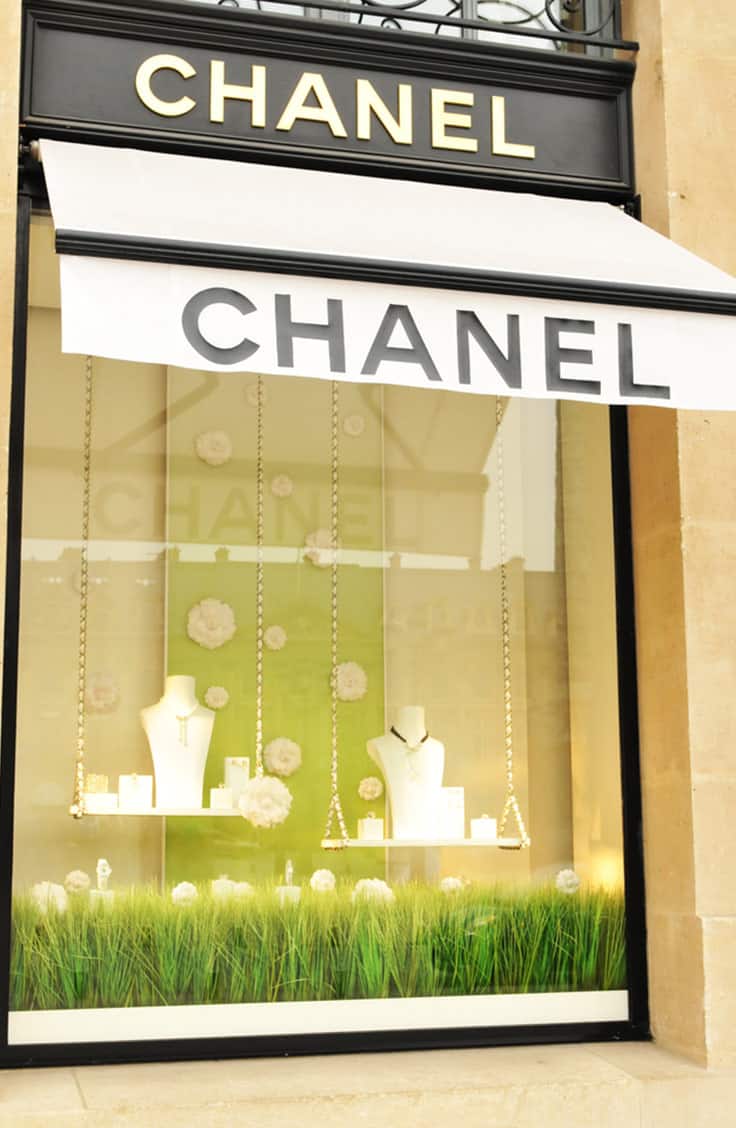 Chanel storefront