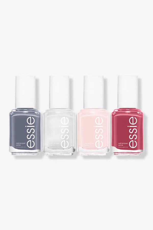 Four piece set of Essie nail polish that qualifies for a gift-with-purchase promotion at Ulta.