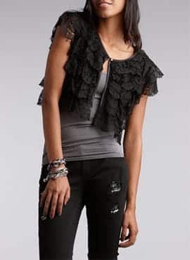 Lace shrug