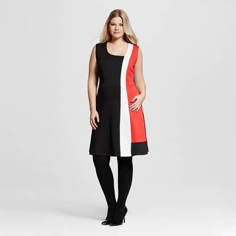 color block dress