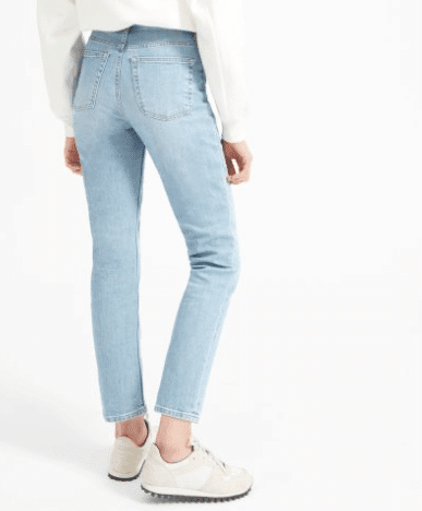 Best Jeans for Women Over 50 1 Light wash straight jeans for women over 50
