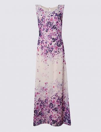 floral maxi dress to wear to summer wedding