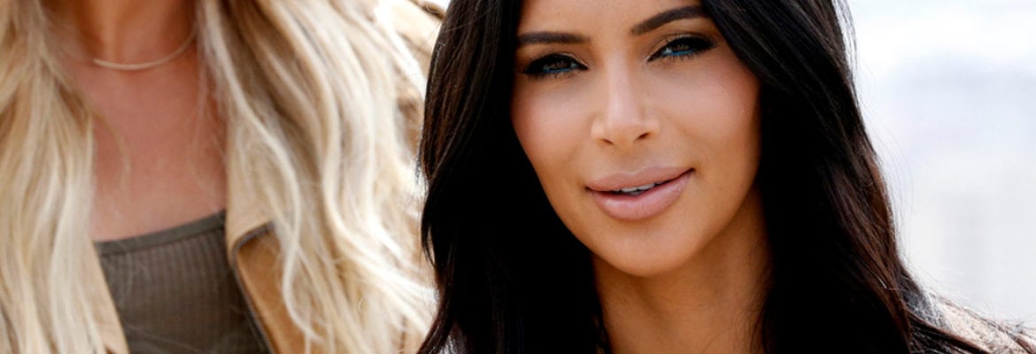 Kim Kardashian close up