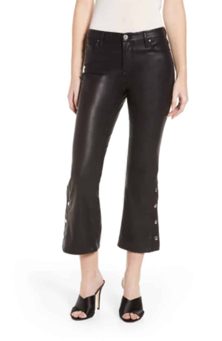 Leather Kick Pants