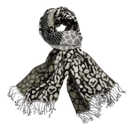 Animal print scarf