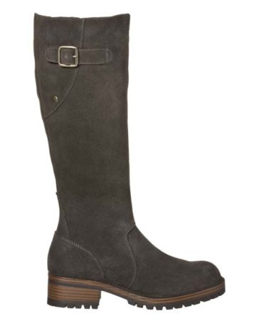 grey lug boots