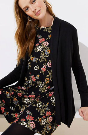 Open Cardigan for spring transition pieces