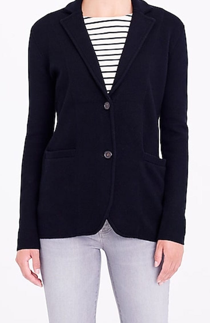 Sweater blazer 