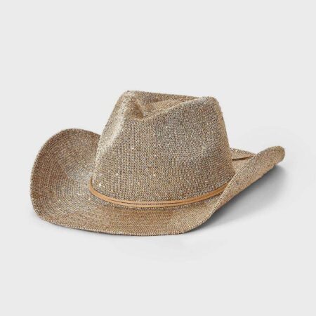 Sequined cowboy hat from Target 