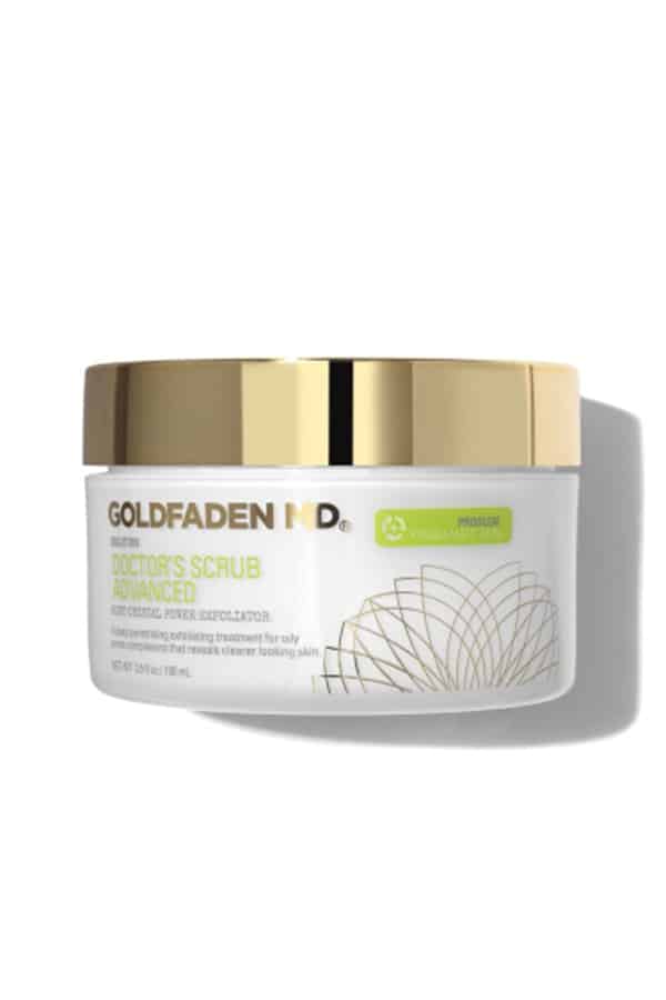 Expensive exfoliating scrub