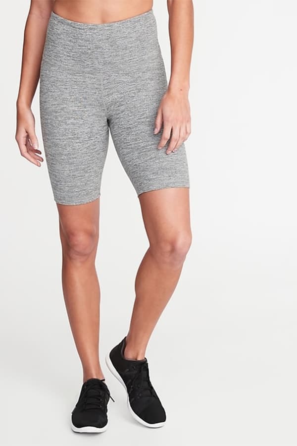 Gray bike shorts 
