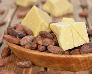 Natural cocoa butter for diy moisturizer
